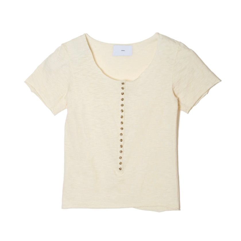 【残り一点】Henry Neck Tee
