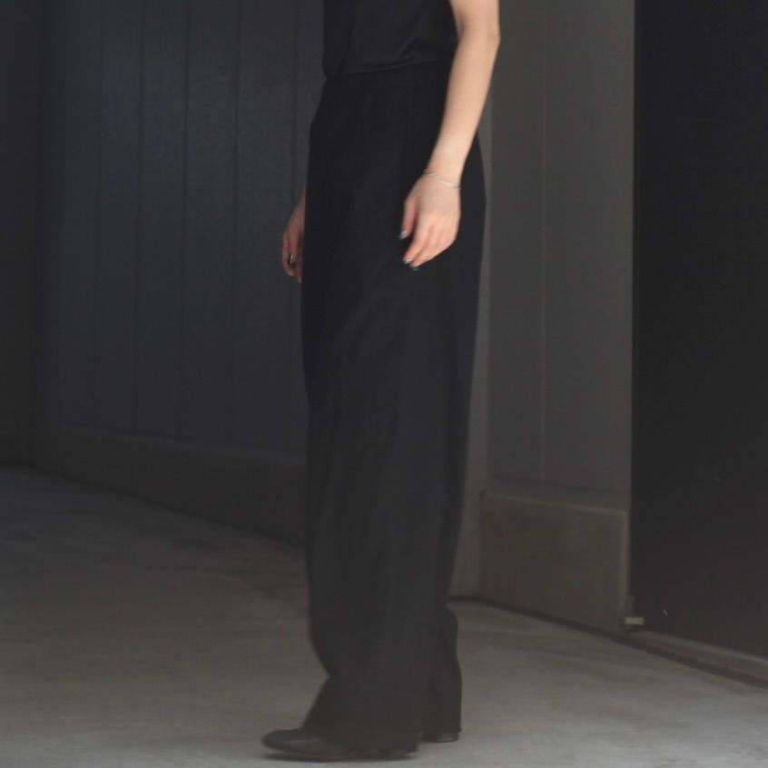 【残り一点】Wool/Cashmere Fleece Easy Twist Trousers