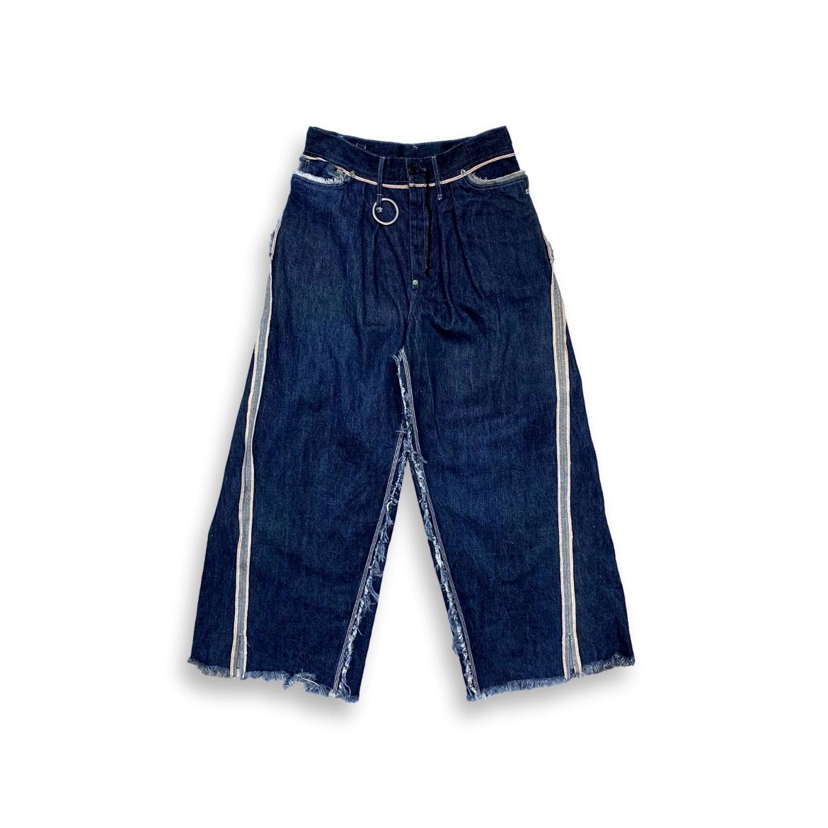 MINUS - 【残りわずか】Slash Seam Inside-Out Twisted Jeans(70's 