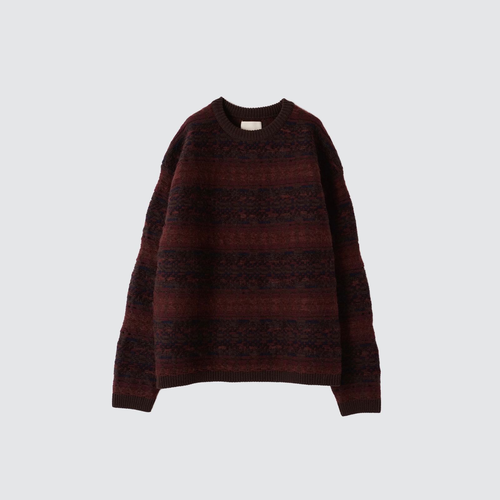 YOKE - 【残りわずか】FairisleI Ladderback Jacquard Sweater