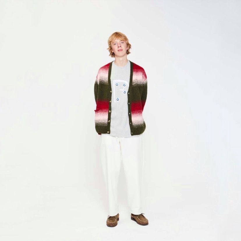 【残り一点】Striped Knitted Cardigan