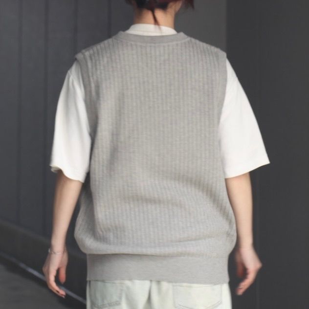 【残り一点】Stripe Mesh Vest