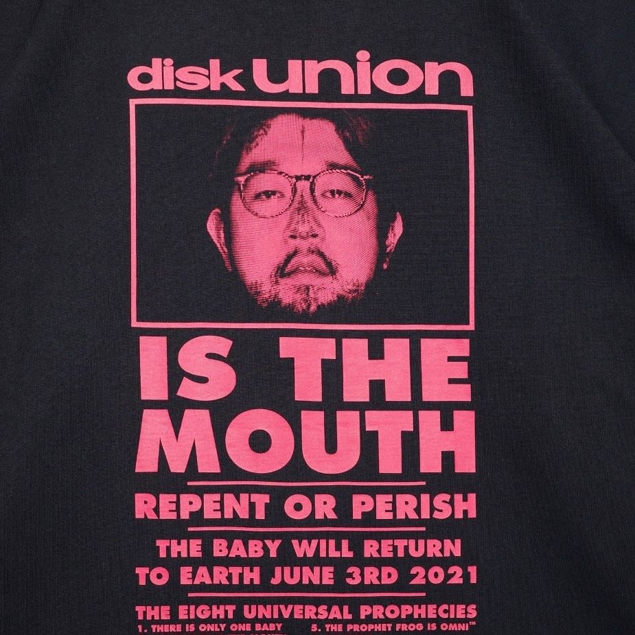 【残り一点】S/S Tee(DISKUNION)