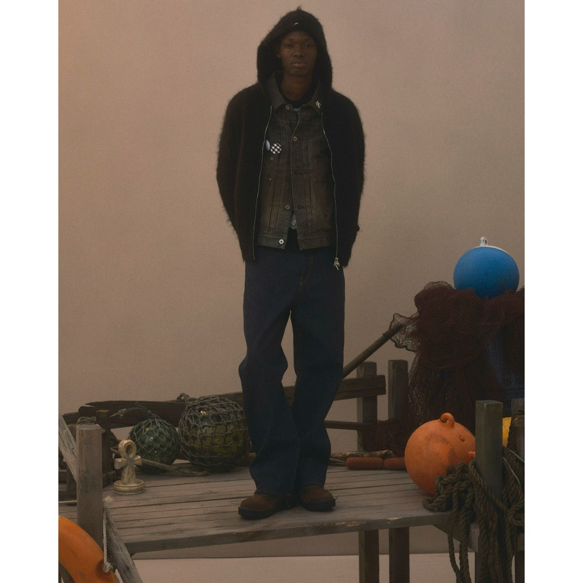 【残り一点】Mohair Hoodie