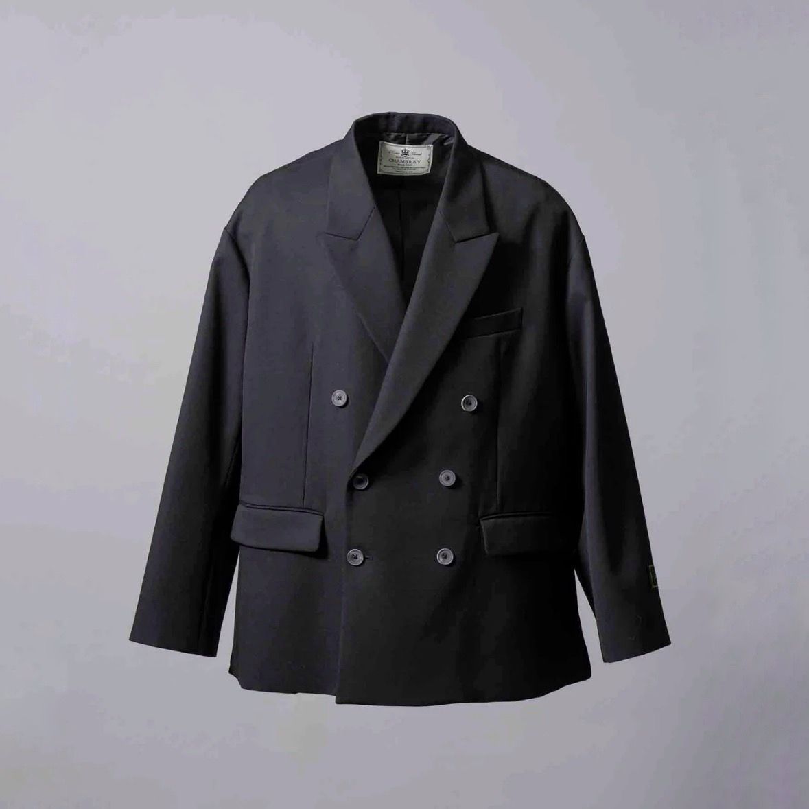 【残り一点】4colors Chambray Wool Jacket