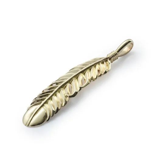 【お取り寄せ注文可能】Eagle Feather L(K10 YELLOW GOLD)