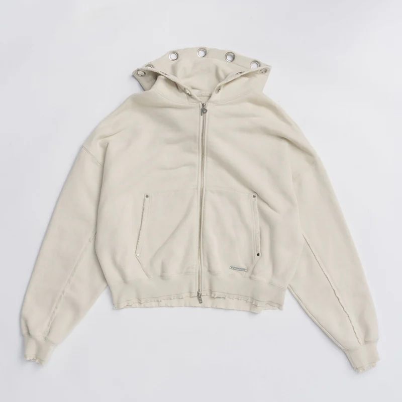 【残り一点】Eyelet Hoodie Parka