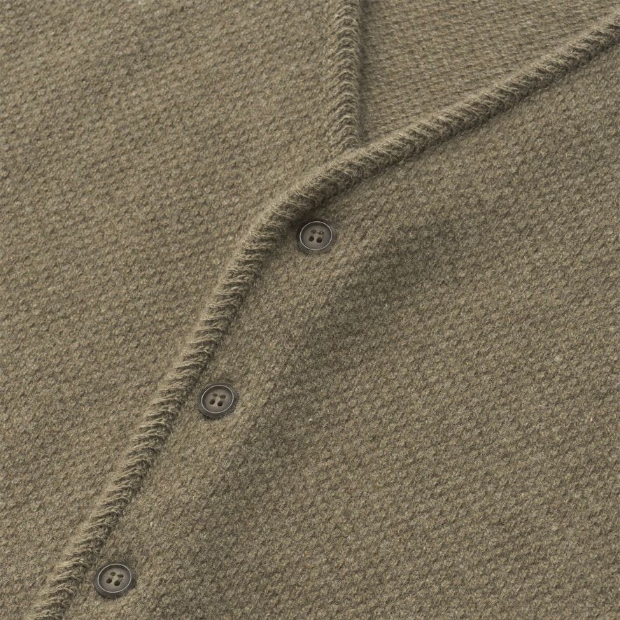 【残り一点】Moss Stitch V-Neck Cardigan