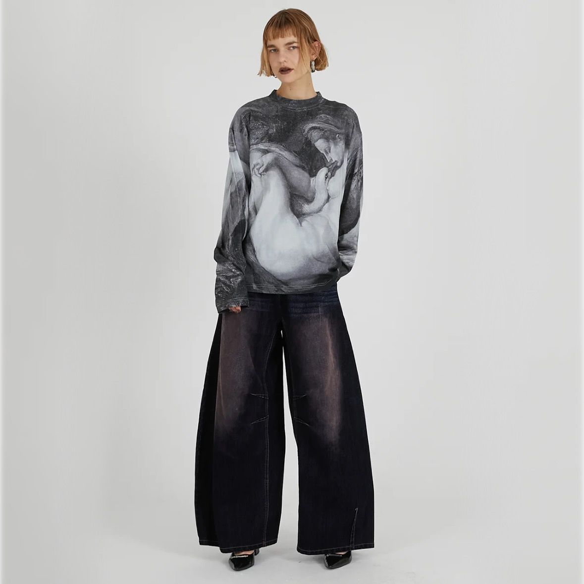 【残り一点】Mythology Print Long Sleeve Tee