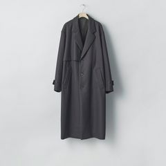 【残りわずか】Wool Melton Lay Chester Coat