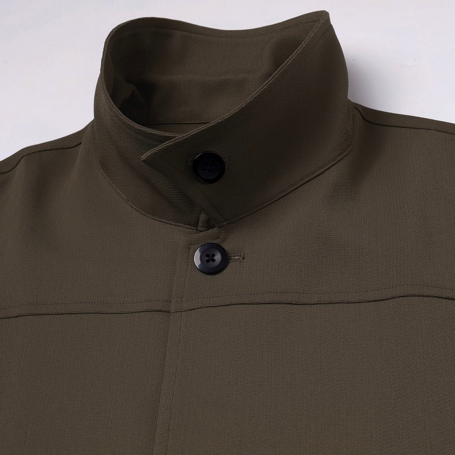 【残り一点】Dry Stretch Cloth Drawstring Shirt Jacket