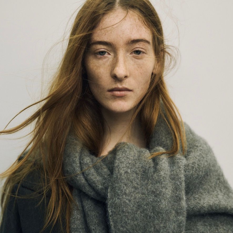 【残りわずか】Wool/Alpaca Knit Crew Neck LS