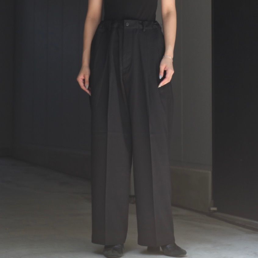【残り一点】Double Pleated Trousers