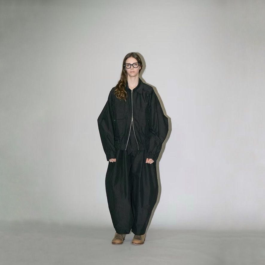 【残り一点】MBLパッチロゴジップブルゾン