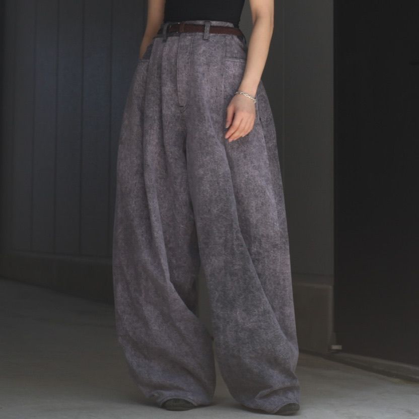 KIDILL - 【残り一点】Tuck Denim Pants(Chemical Wash) | ACRMTSM