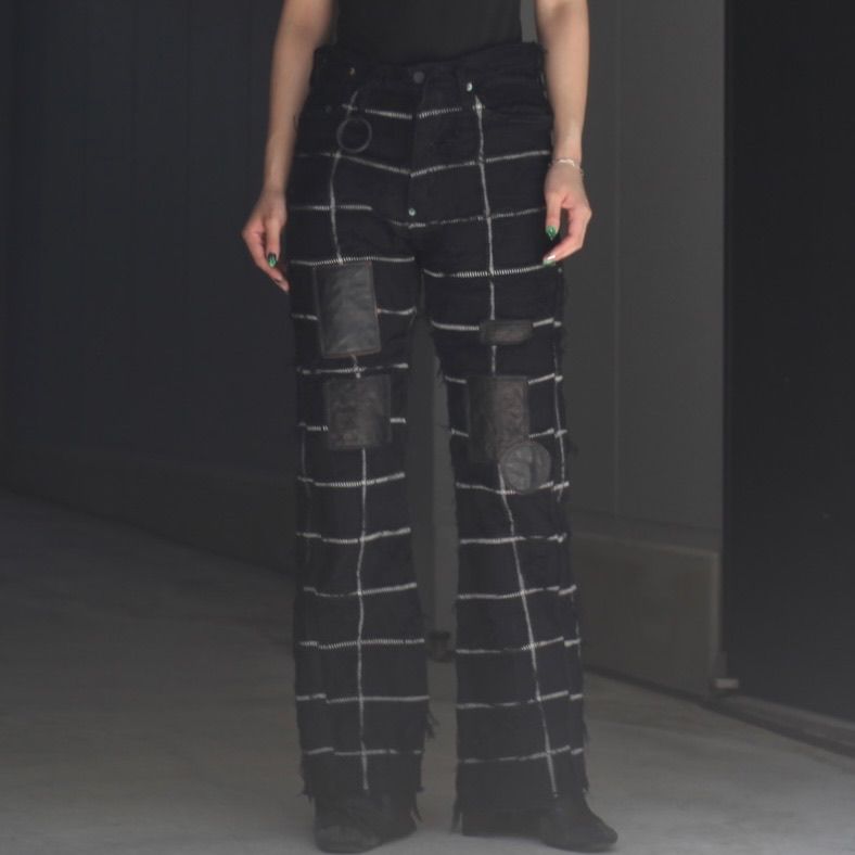 【残り一点】Destroy Work Jeans(NOIR)