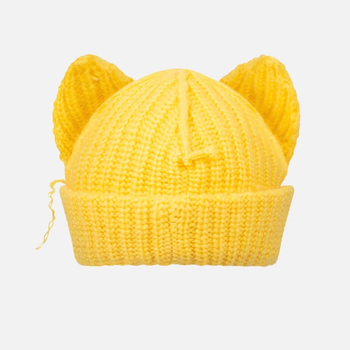 【残り一点】Mohair Chunky Ears Beanie