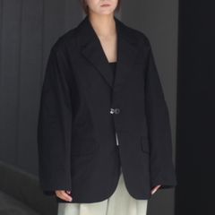 【残り一点】ポリエステルギャバジンテーラードジャケット