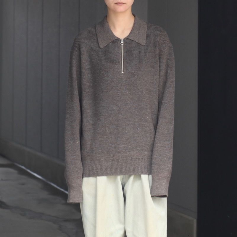 【残り一点】Aze Half Zip-up P/O