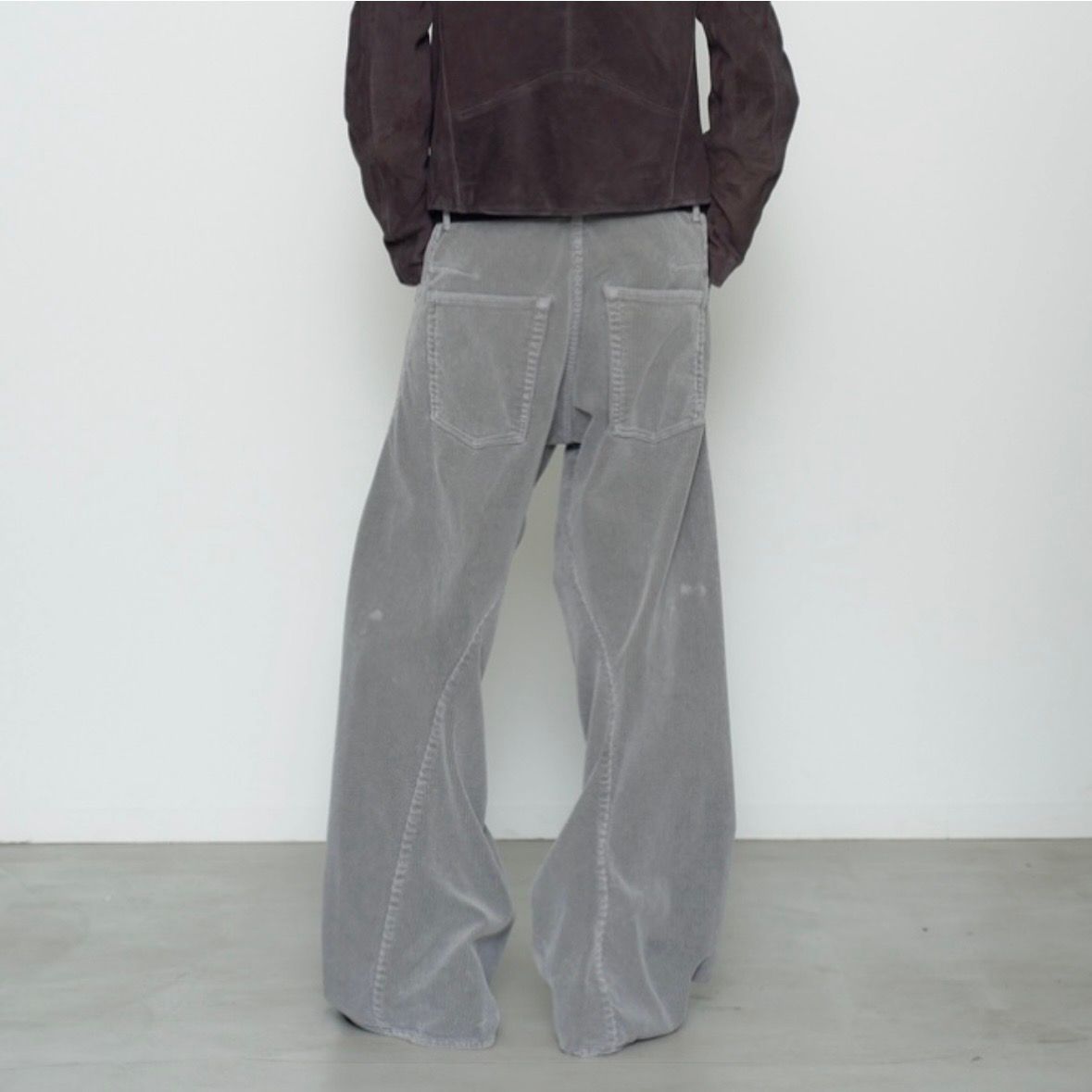 【残り一点】3D Twisted Wide Leg 5P Pants