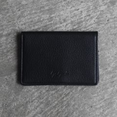 【残りわずか】2つ折り名刺入れ(SHRINK LEATHER)