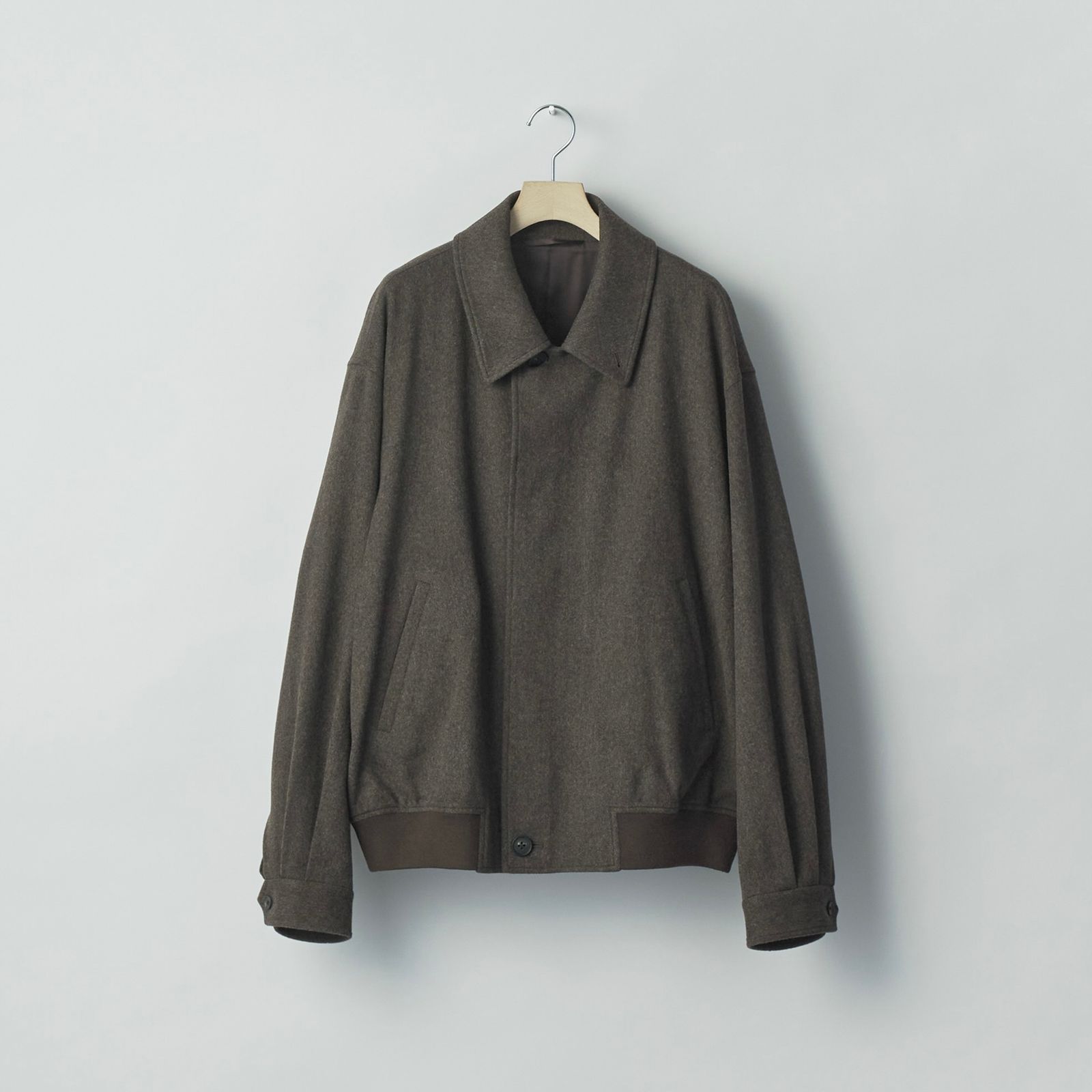 【残り一点】Wool Doeskin Button Fly Short Jacket