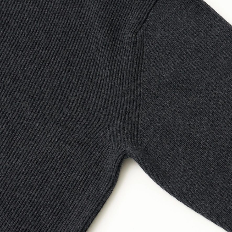 【残り一点】Volume Half Zip Up Knit
