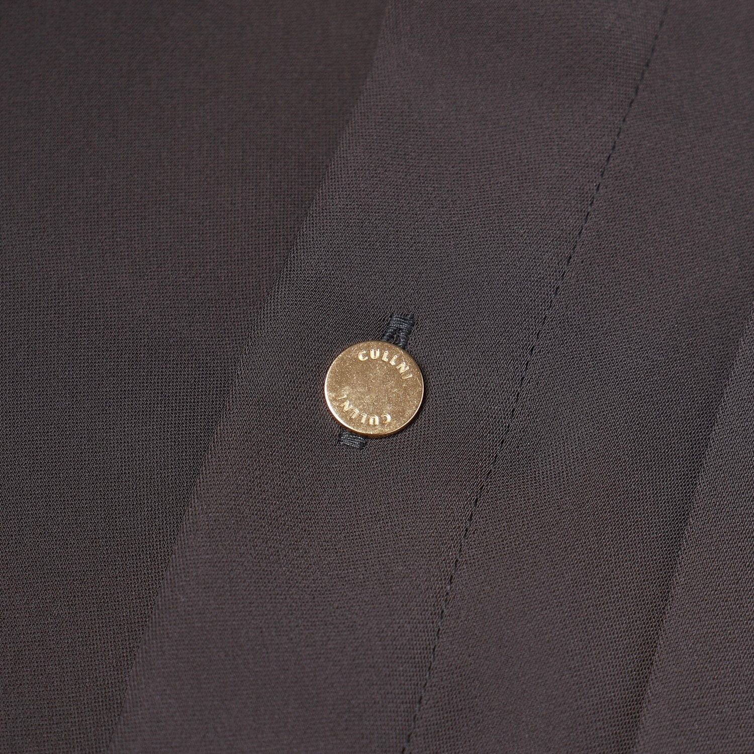 【残り一点】Dry Double Satin Asymmetrical Long Sleeve Shirt