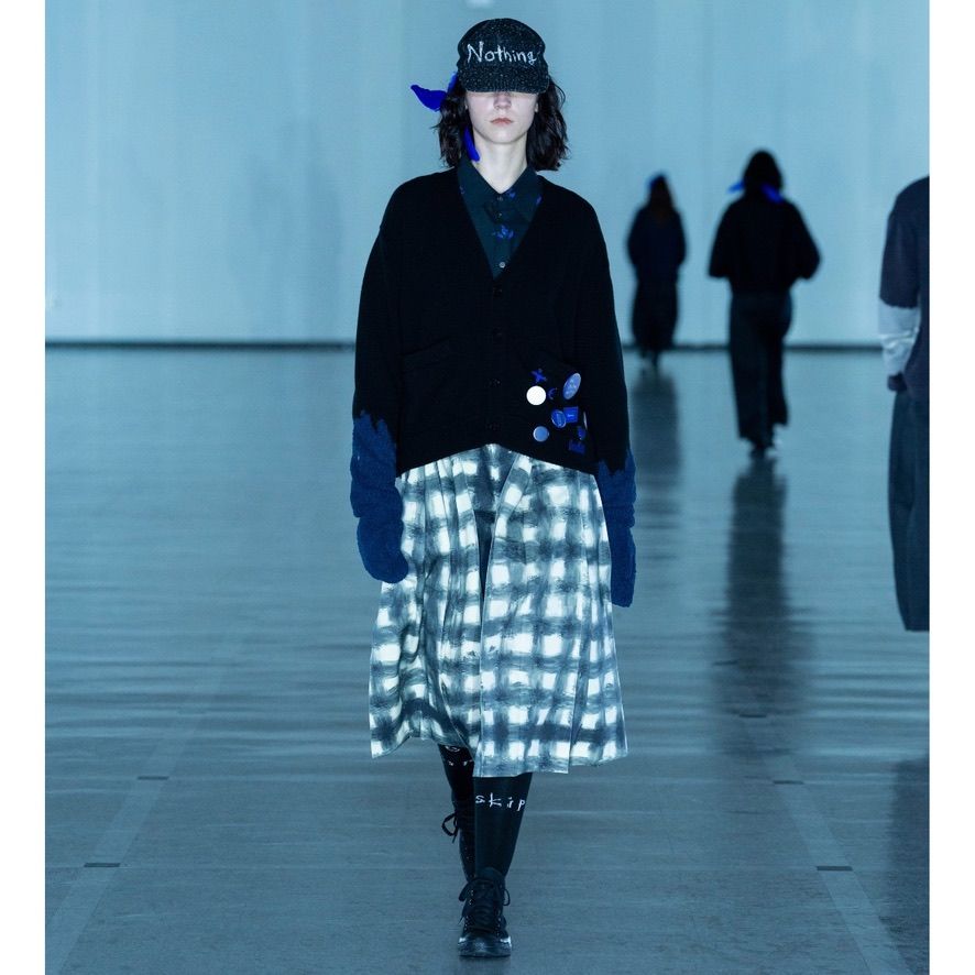 【残り一点】Thoughts Knitted Cap With Kijima Takayuki