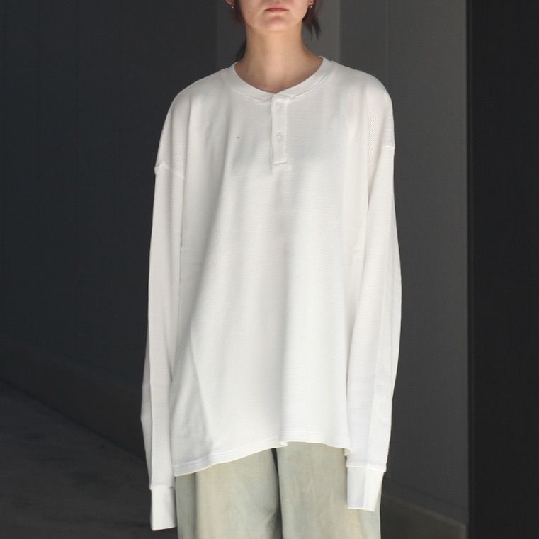 【残り一点】18G Garment Dye Waffle
