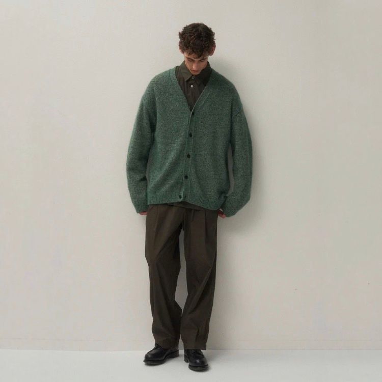 【残り一点】Wool Alpaca Mohair Oversized Cardigan