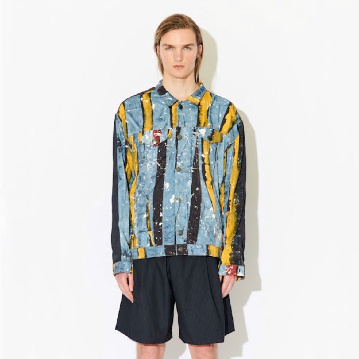 【残り一点】Silky Oversized Denim Jacket