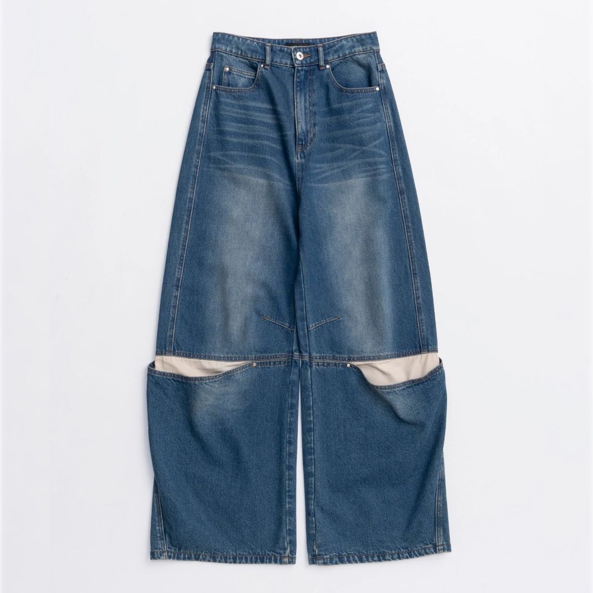 【残り一点】Cover Leg Denim Pants