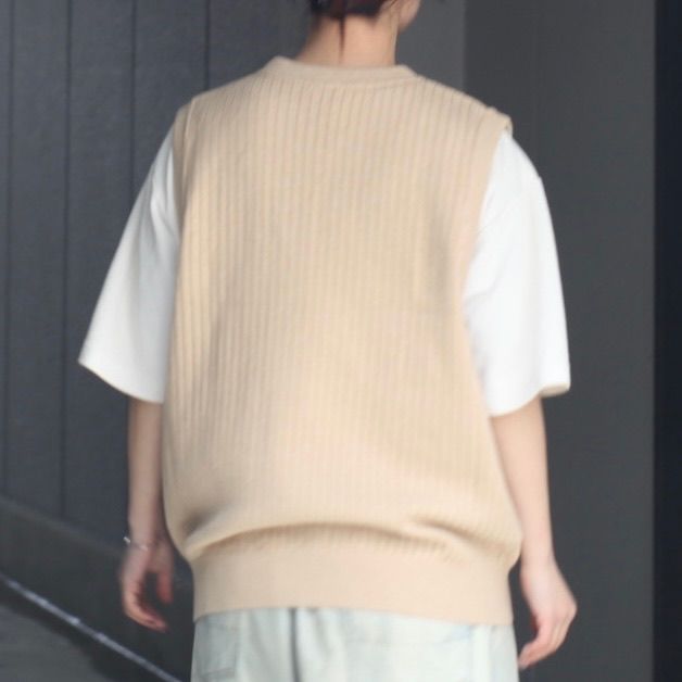【残り一点】Stripe Mesh Vest