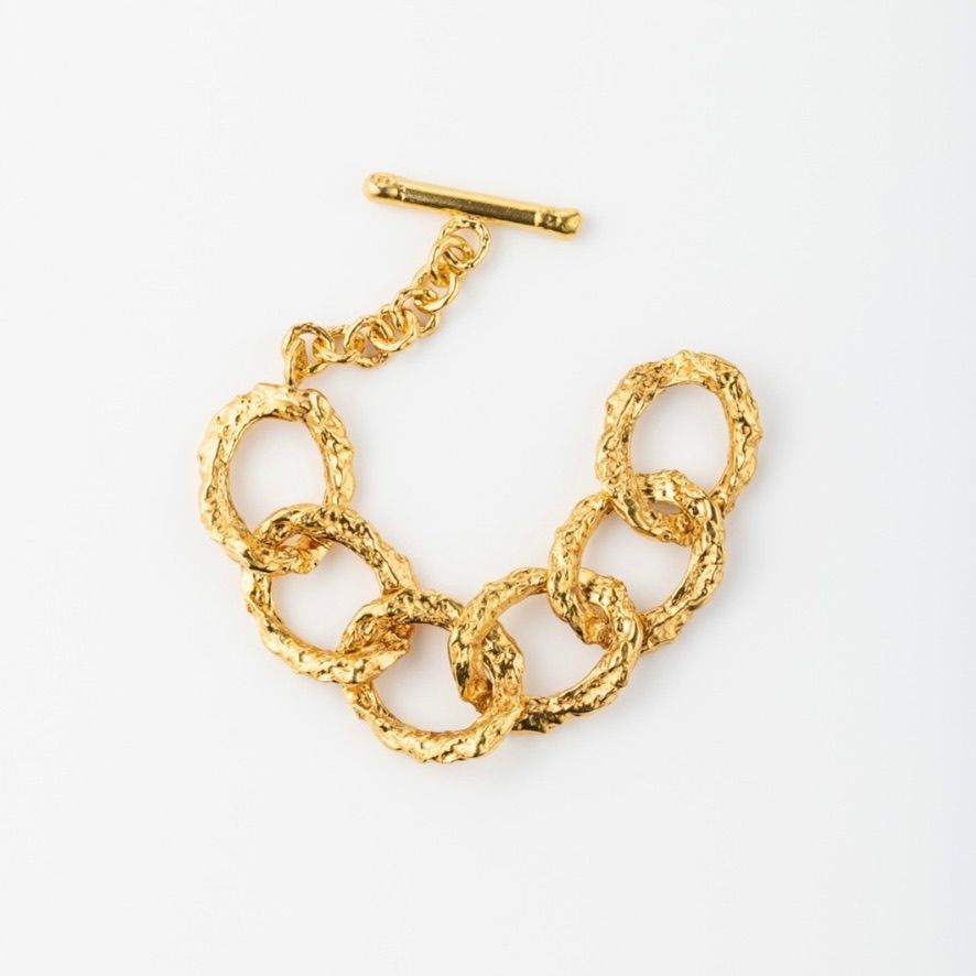 【お取り寄せ注文可能】Melted Chain Bracelet