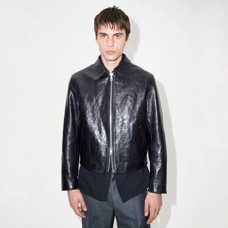 ジャケット・アウター Our Legacy MINI JACKET /BLACK/46 Mini Jacket in Black Worsted Wool