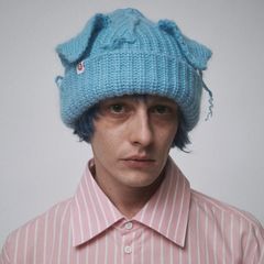 【残り一点】Mohair Chunky Ears Beanie
