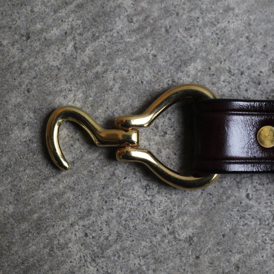 TORY LEATHER - 【残りわずか】Mini Hoof Pick Belt(HAVANA×BRASS