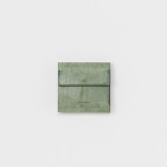 【再販売通知受付可能】Clasp Wallet(GREEN)