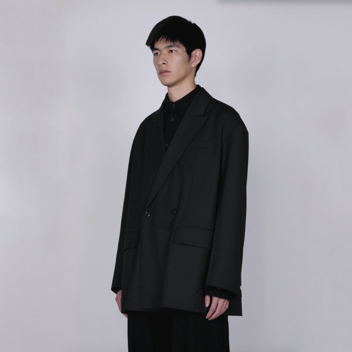 【残り一点】Soft Drop Oversized Double Breasted Jacket