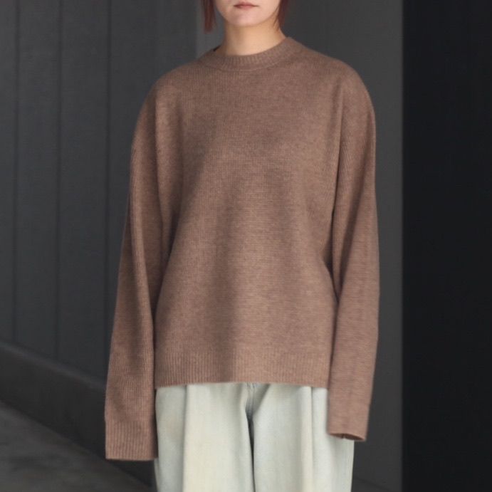 【残り一点】Wool Cashmere Waffle Knit