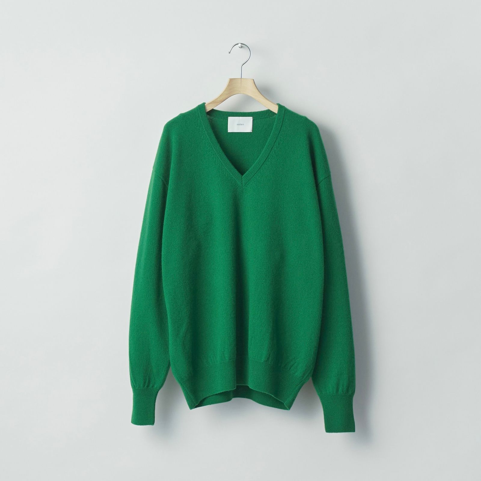 【残り一点】Pure Cashmere Knit V Neck LS