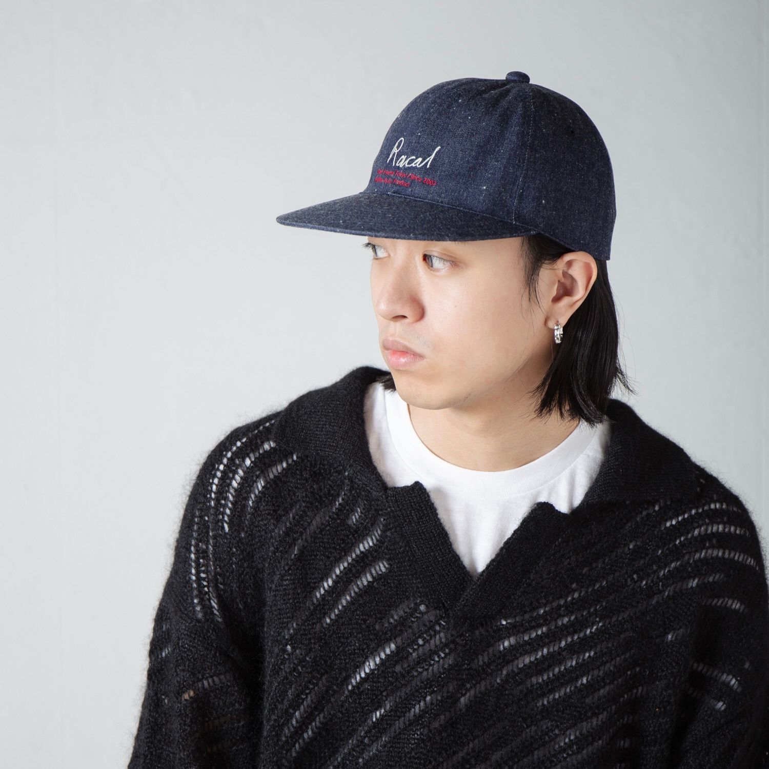 【残り一点】Flat Visor Denim Cap