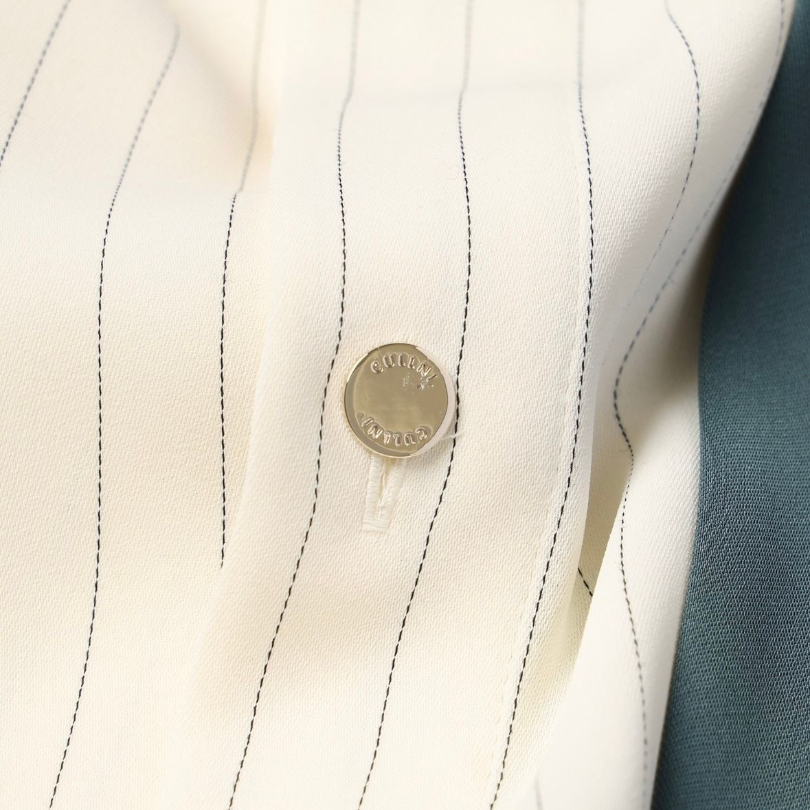 【残り一点】Double Satin Asymmetrical Layered Shirt