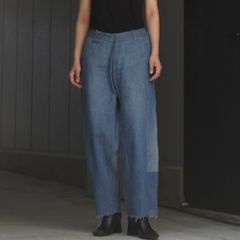 【残り一点】Reconstructed Super Baggy Slacks Denim_1(S)