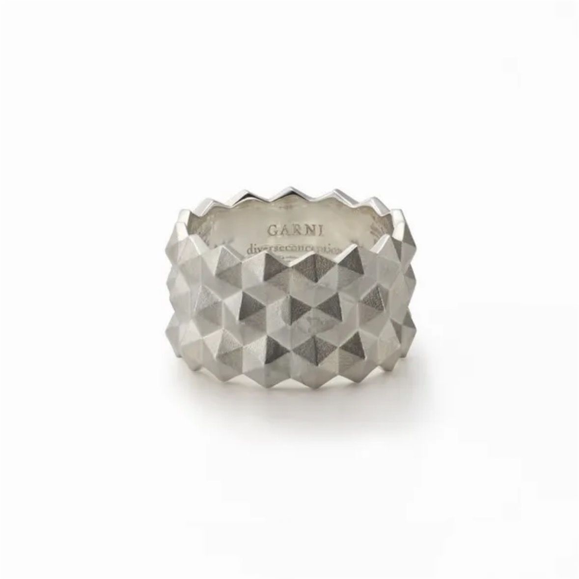 【お取り寄せ注文可能】Honeycomb Studs Ring L(SILVER)