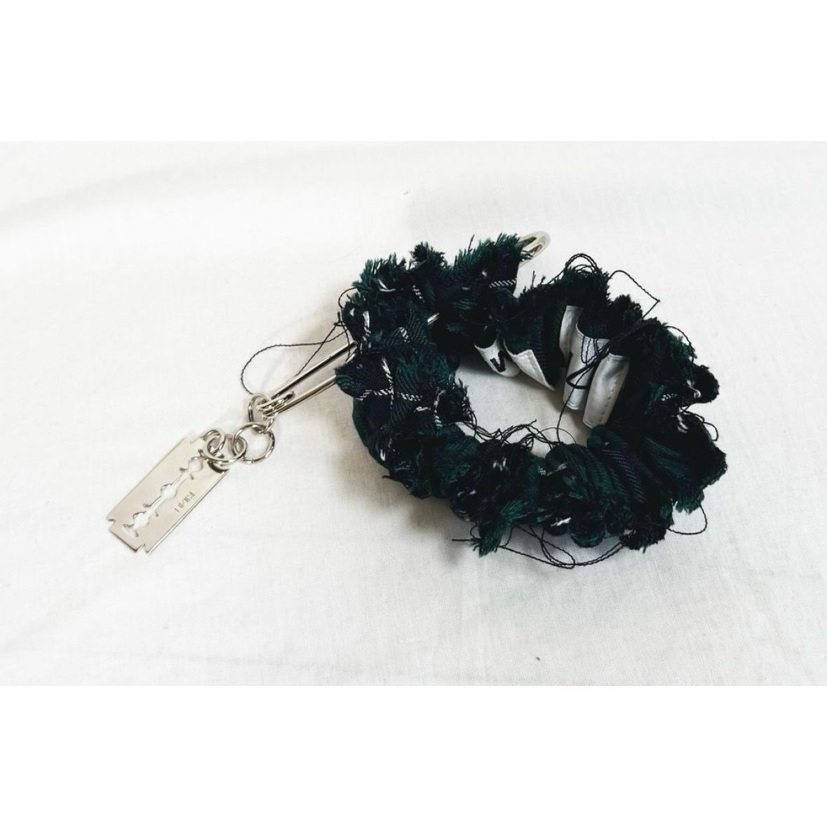 【残り一点】Hair Scrunchie Punk Bracelet