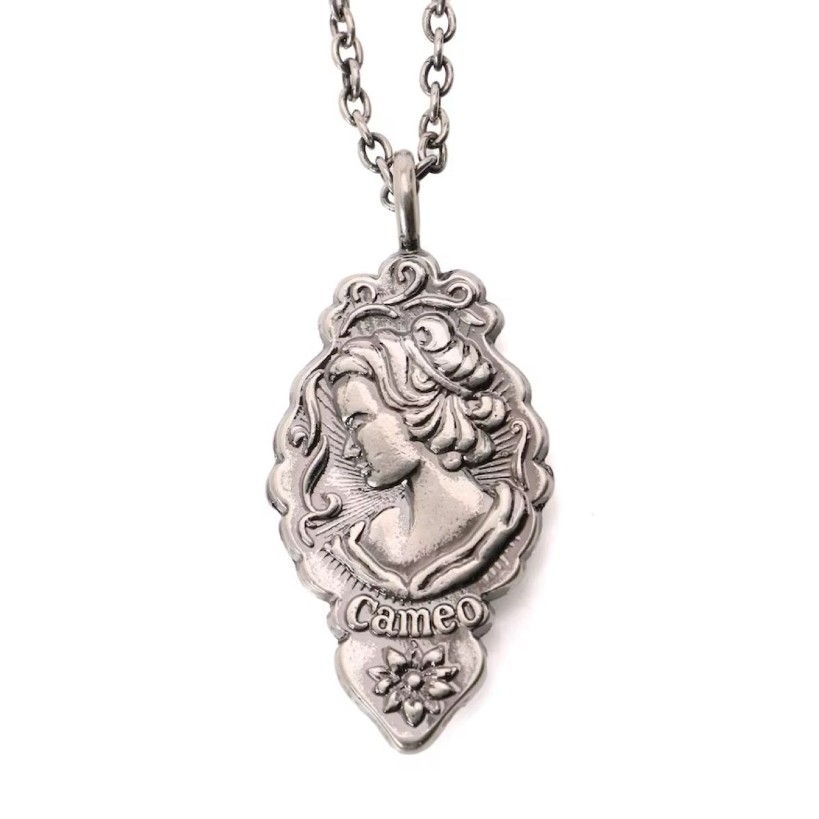 【残り一点】カメオネックレス(BLACK)