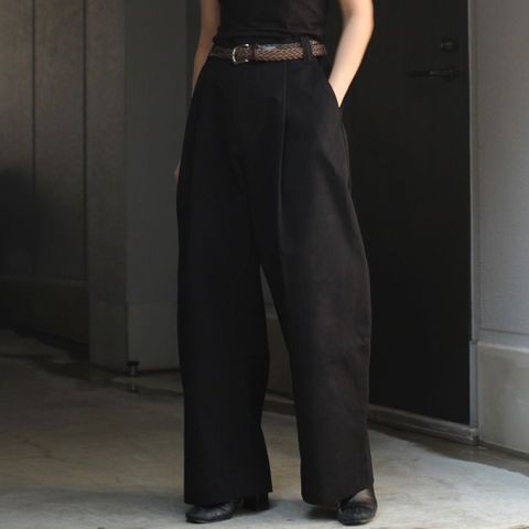 【残りわずか】Deep Pleat Volume Pant(SORTE)