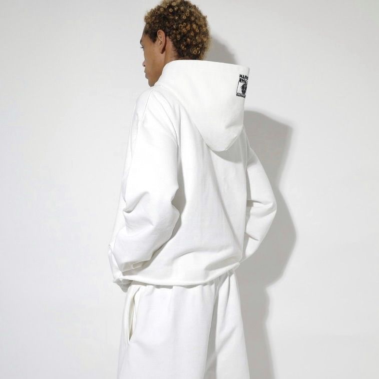 【残り一点】Cut Off Wide Zip Sweat Hoodie
